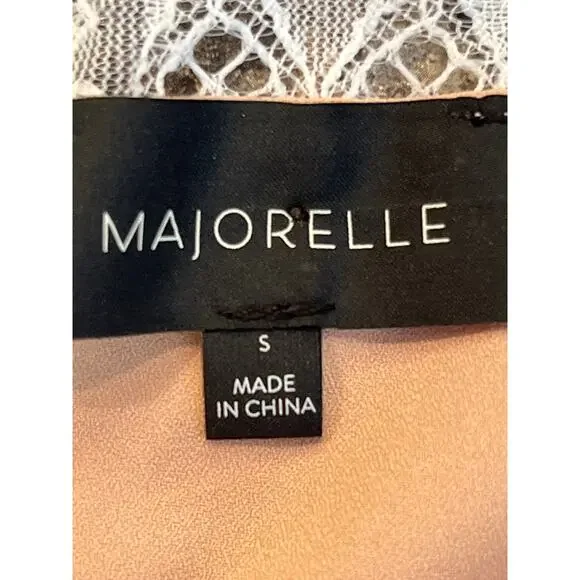 Majorelle Apollo Lace Mini Dress in Ivory Size Small - Picture 6 of 9